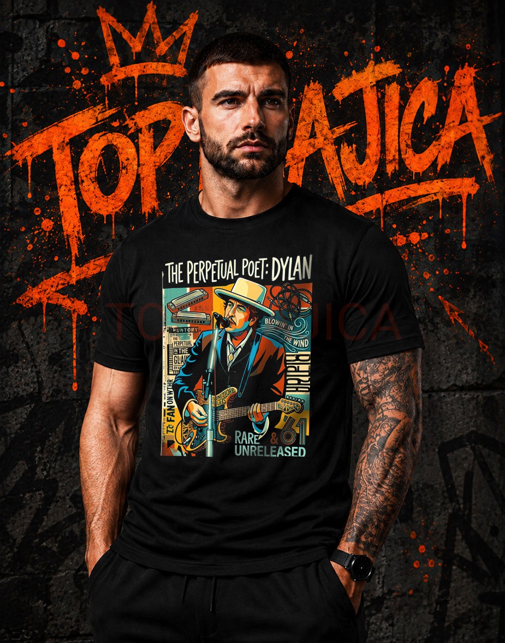 Bob Dylan The Perpetual Poet Retro majica crna Bob Dylan The Perpetual Poet Retro majica crna Bob Dylan The Perpetual Poet Retro majica crna