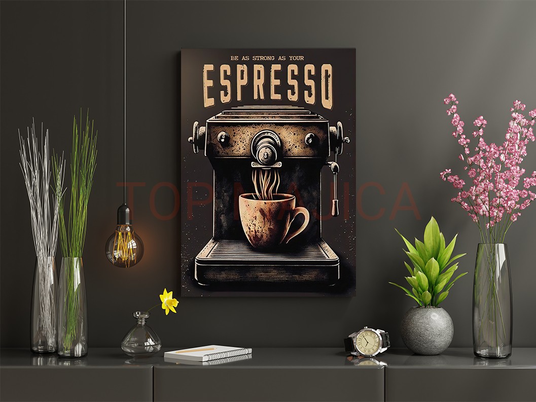 Espresso retro slika ESPRESSO RETRO SLIKA