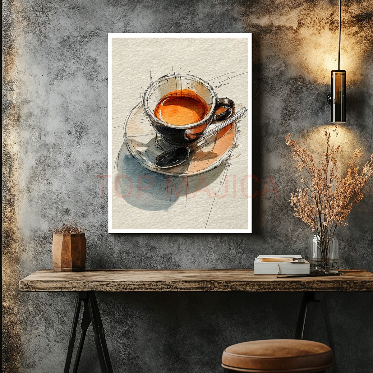 Kafa art slika 9 Kafa art slika model 09 Kafa art slika 9