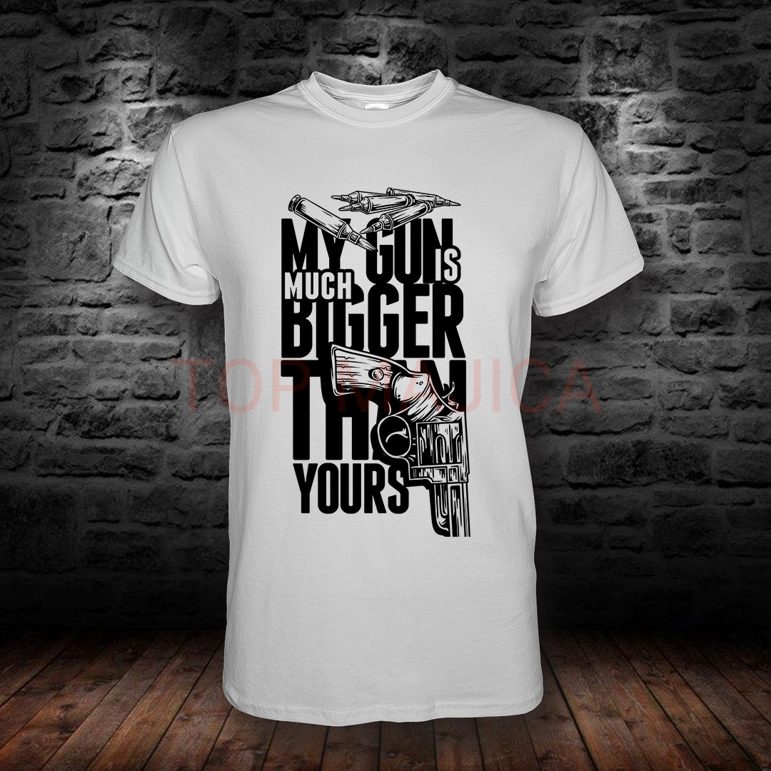 My gun is bigger - Majica MY GUN