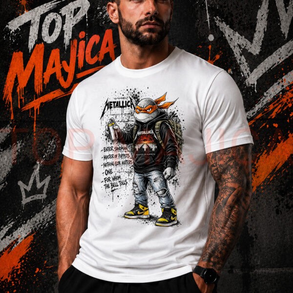 Metallica Mikelandjelo - Majica bela