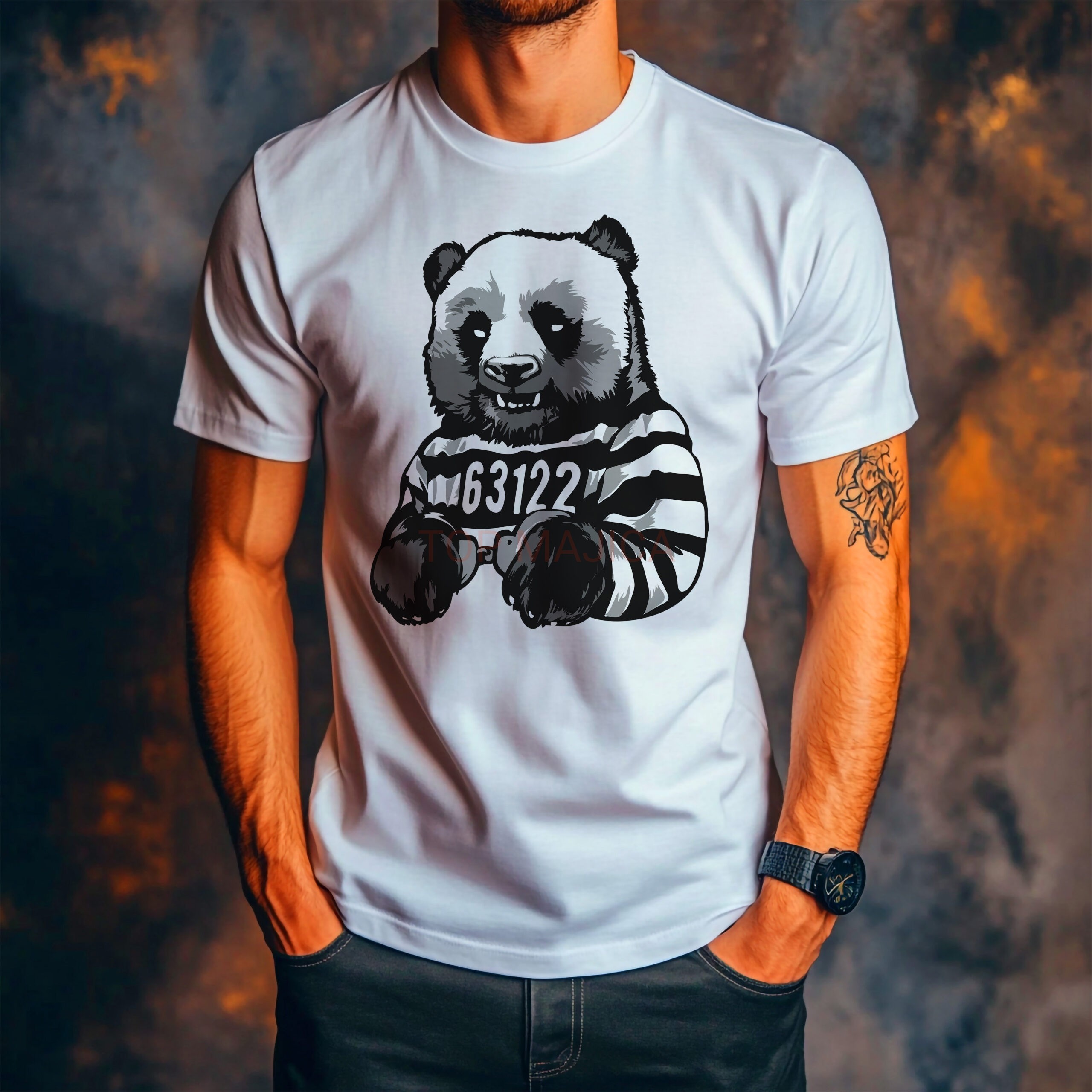 Panda jail majica Panda Jail - Majica Panda jail majica scaled