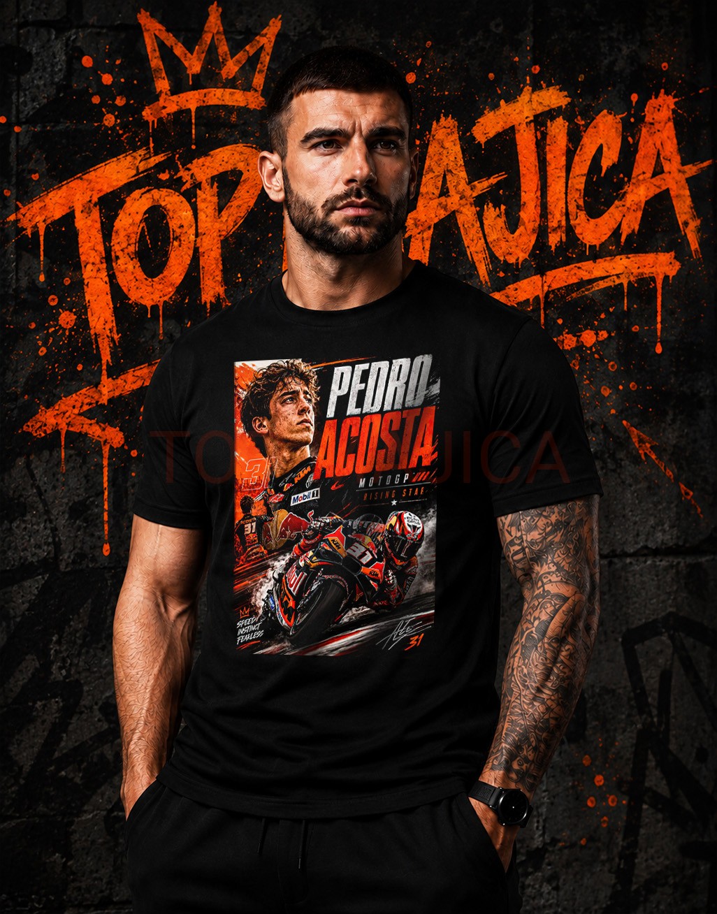 Pedro Acosta MOTO GP majica Pedro Acosta MOTO GP majica Pedro Acosta MOTO GP majica
