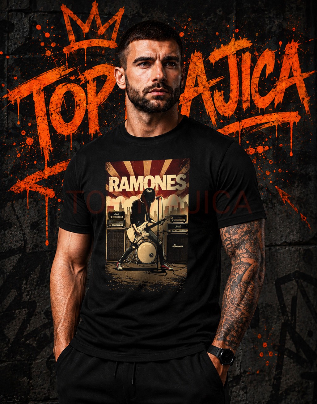 Ramones top art majica crna Ramones top art majica crna