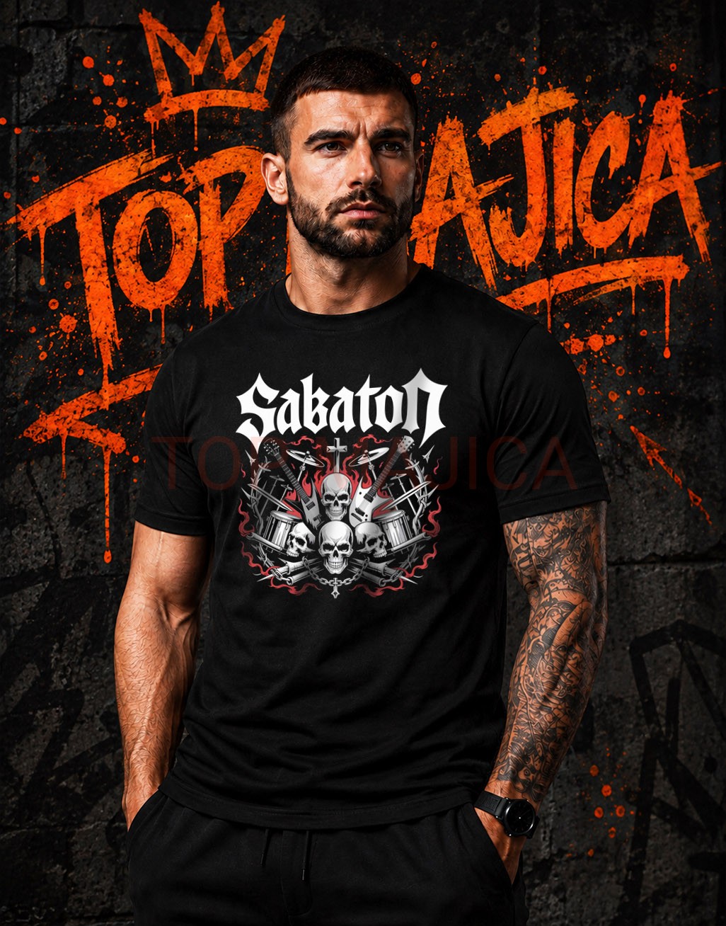 Sabaton majica crna Sabaton majica crna Sabaton majica crna