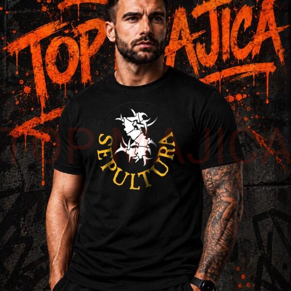 Sepultura art majica crna