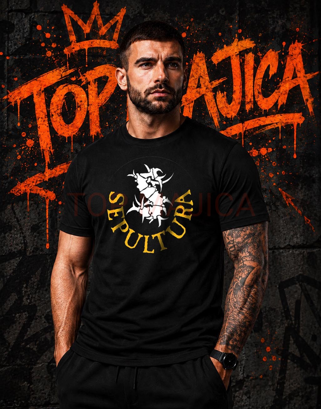 Sepultura art majica crna Sepultura art majica crna Sepultura art majica crna