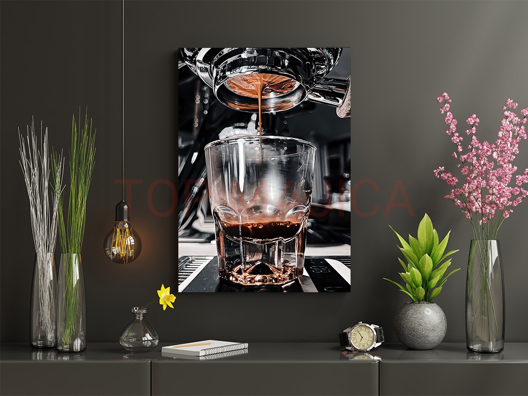 Espress glass top slika espresso slika top