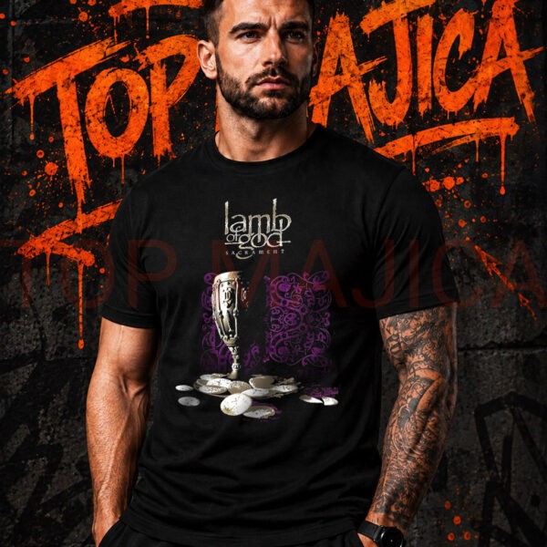 Lamb of god - sacrament majica crna