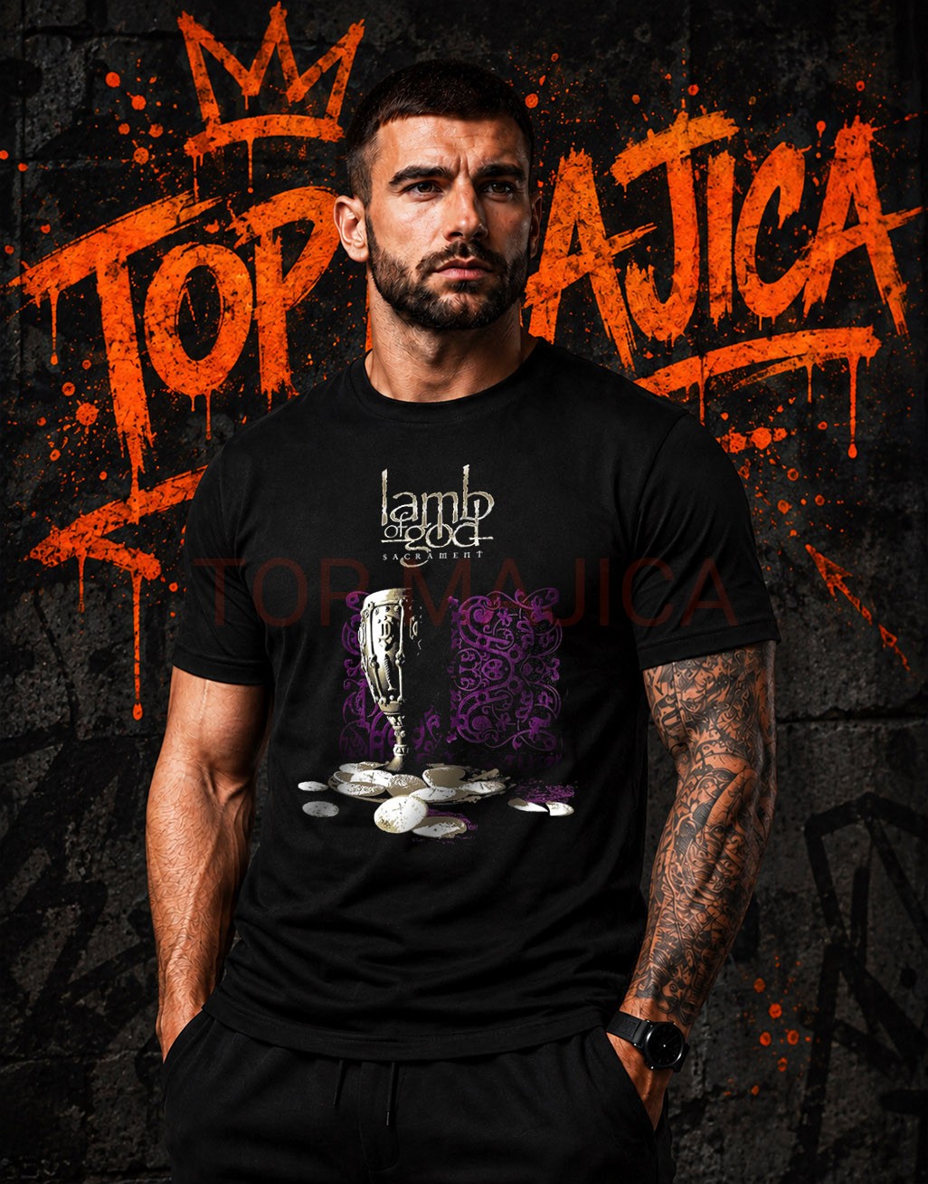 lamb of god - sacrament majica crna Lamb of god - sacrament majica crna lamb of god sacrament majica crna
