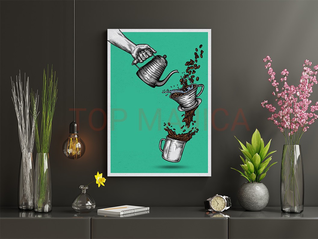 Coffee slika za kafic green slik za kafic green